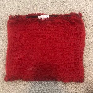 Tillys Red Tube Top